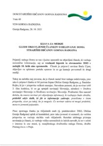 Izjava za medije
