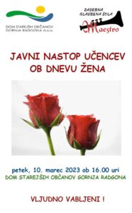 Glasbena šola Maestro ob dnevu žena