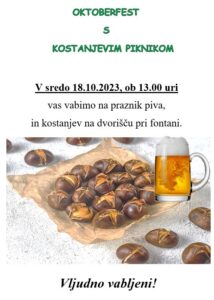 Oktoberfest s kostanjevim piknikom