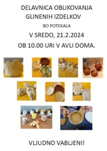 Delavnica-izdeloanje glinenih izdelkov