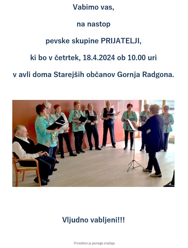 Pevska skupina prijatelji