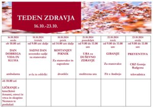 Teden zdravja
